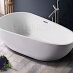 [新時代衛浴] 140cm蛋型獨立浴缸，薄邊內空間大，蛋型別致款140/150/170cm-XYK181