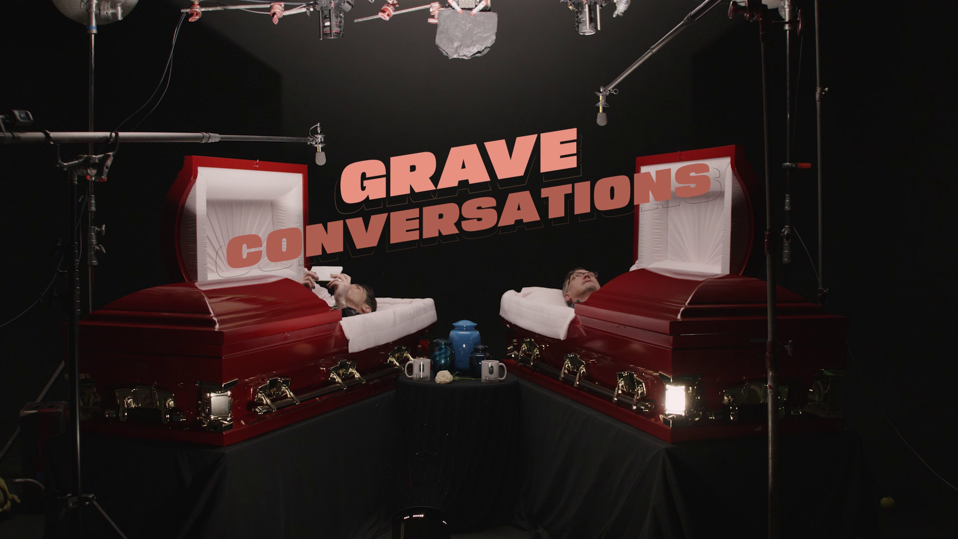 ‘Grave Conversations’ Takes Talk Shows Out of the Box and Into a Casket