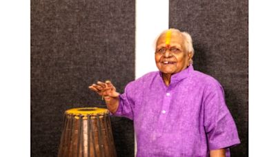 Percussion maestro at 100: Tuned in with beat of time