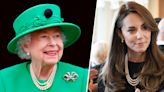 Kate Middleton wears Queen Elizabeth's beloved pearl necklace at palace event