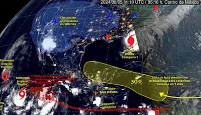 Esta es la velocidad y trayectoria de las tormentas tropicales Fabio y Emilia en el Océano Pacífico