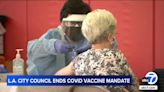 COVID vaccines no longer required for LA city employees
