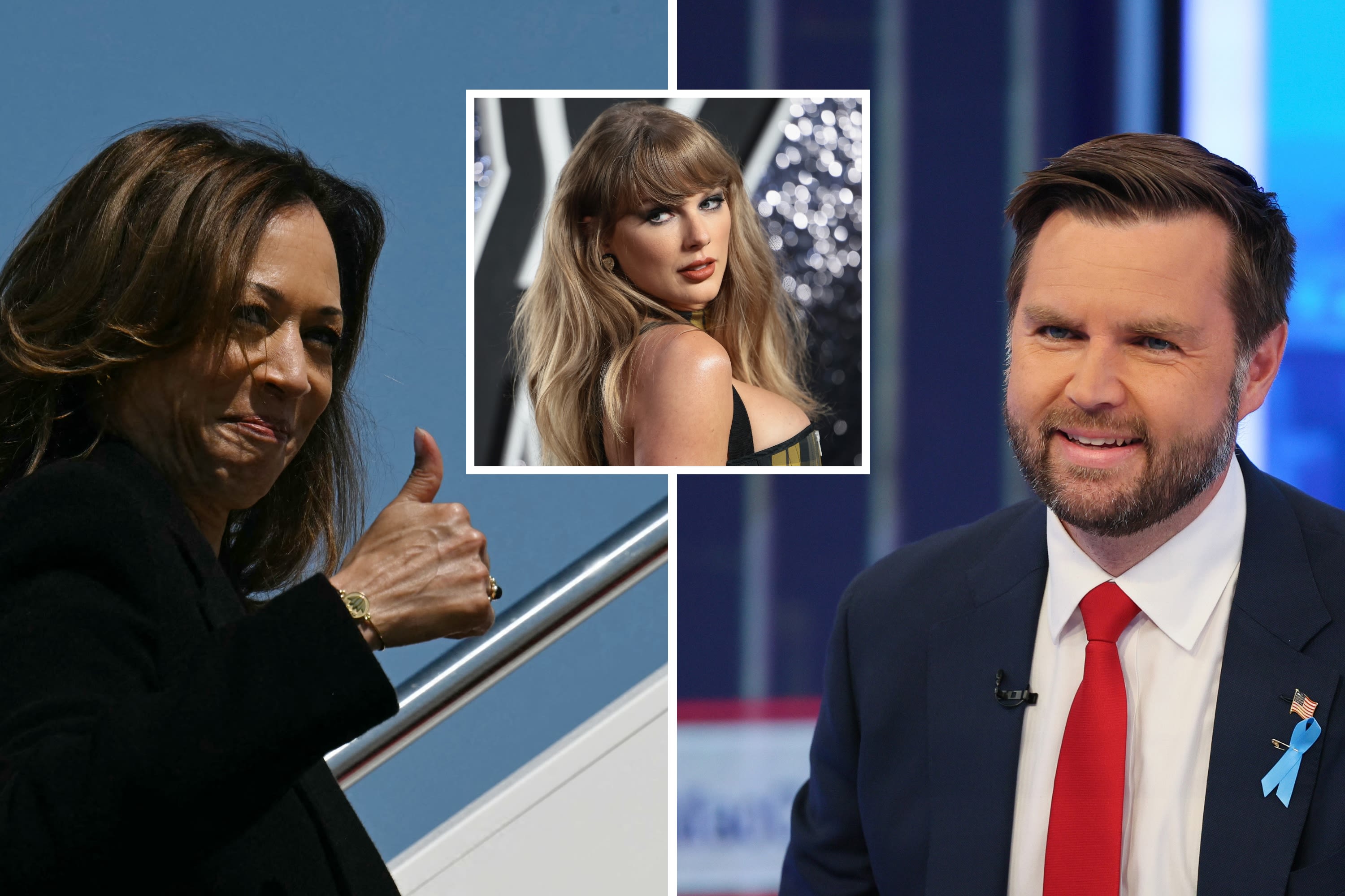 JD Vance's response to Taylor Swift endorsing Kamala Harris backfires