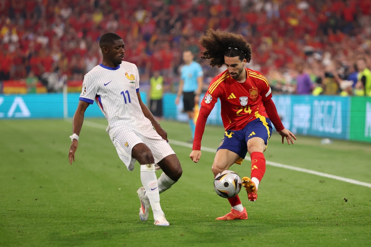 Why is Marc Cucurella being booed as Spain face France at Euro 2024?