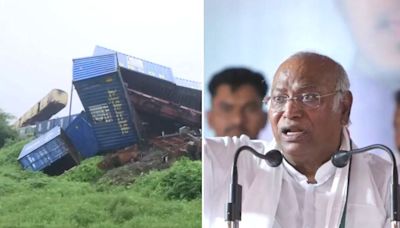 ...Mismanagement Of Railway Ministry,' Says Congress President Mallikarjun Kharge On Kanchenjunga Express Collision