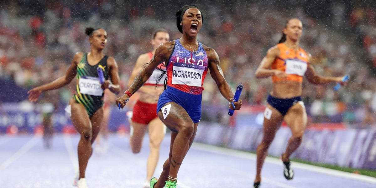 This Is the Moment Sha'Carri Richardson Won Her First Gold Medal