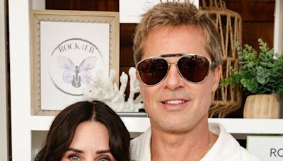 Jennifer Aniston’s Ex Brad Pitt Reunites With Courteney Cox for Rare Appearance Together - E! Online