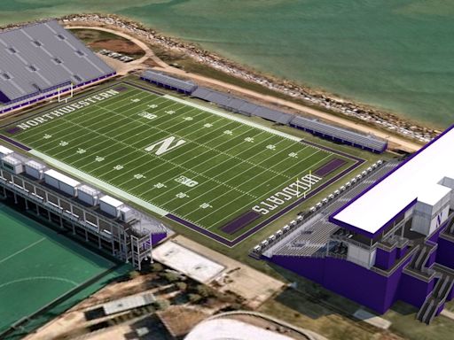 Northwestern's 'imperfect' pop-up stadium will make for scenic Indiana football game