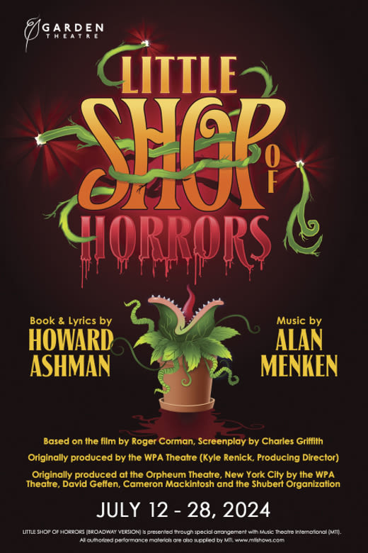 Little Shop of Horrors in Orlando at Garden Theatre 2024