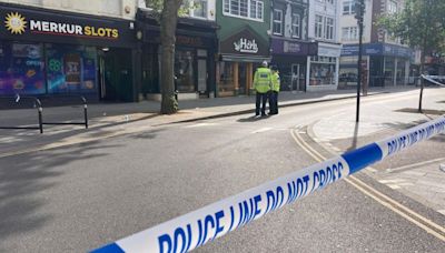 Witness appeal after two men stabbed in Leicester city centre | ITV News