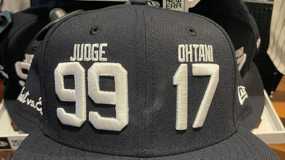 Ohtani, Judge combo merchandise available ahead of Dodgers-Yankees series
