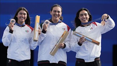 Alejandra Valencia, Ana Pau Vázquez y Ángela Ruiz cumplen su objetivo de la medalla en París 2024