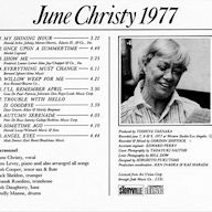 June Christy 1977