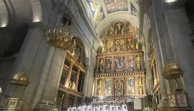 El Monasterio de San Lorenzo de El Escorial acoge los ensayos de la 'Gala por la Paz en el Mundo'