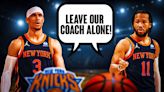Knicks' Jalen Brunson, Josh Hart fire back at Tom Thibodeau critics
