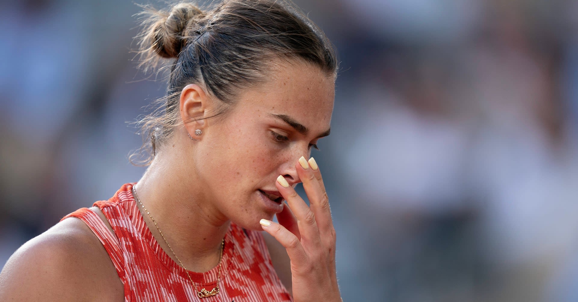 Injured Sabalenka not 100% ready for Wimbledon but refuses to give up hope