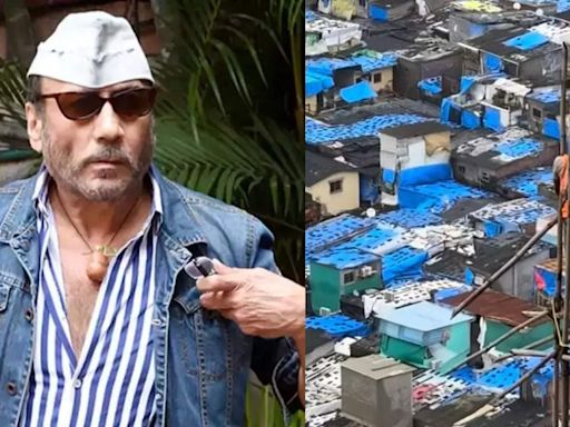 Jackie Shroff salutes the hard work of a construction worker braving heavy winds and rain: Asli mehnat isko bolte hai.. | Hindi Movie News - Times of India