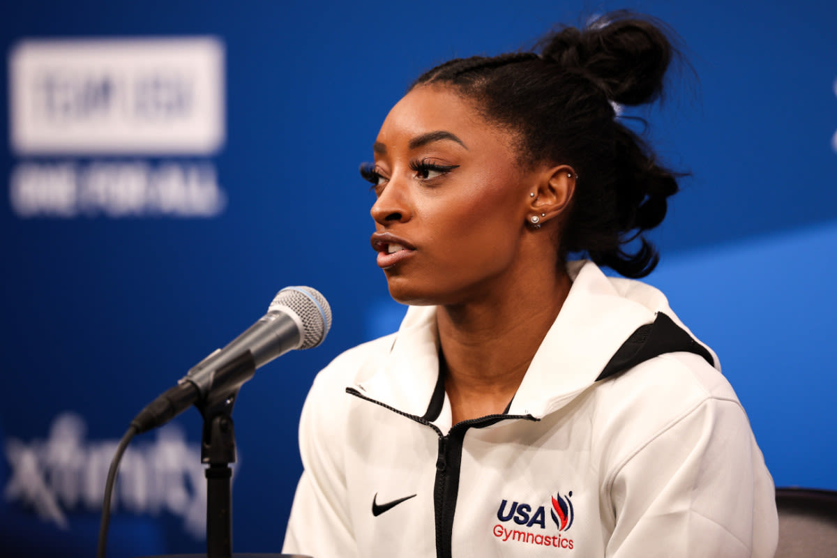 USA Gymnastics Bans Using Three-Word Comment About Simone Biles at Olympics