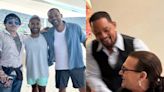 Johnny Depp and Will Smith enjoy international bromance in Italy