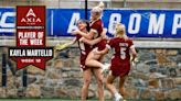 AXIA Time Women's DI Player of Week 12: Kayla Martello, Boston College