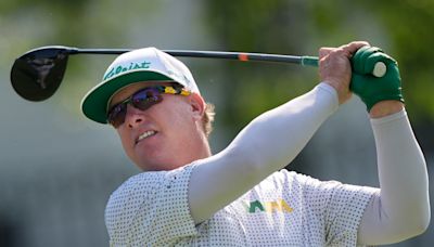 Charley Hoffman leads at renovated Colonial as Scottie Scheffler fails to break par