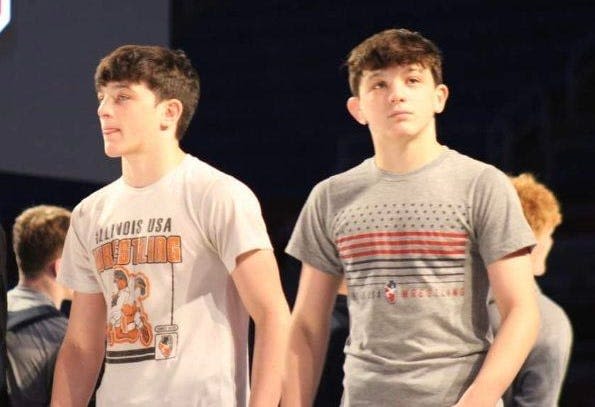 Led by four Hononegah All Americans, Rockford-area wrestlers return from Fargo nationals