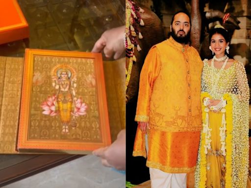 Anant- Radhika's Extravagant Wedding Card for Employees Revealed