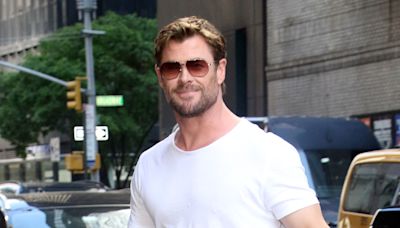 Chris Hemsworth jokes about sons' DIY haircuts