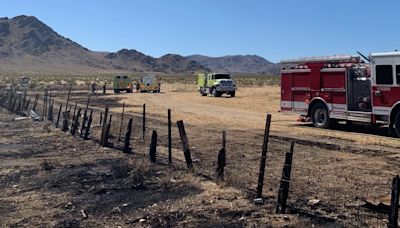 ‘Barstow Fire’ held at 55 acres north of Lucerne Valley