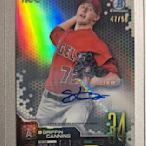 Griffin Canning 2019 Bowman Top 100 AUTO 限量50張簽名卡