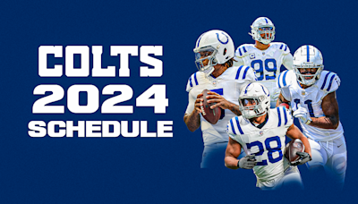 Get your own Indianapolis Colts 2024 schedule wallpaper