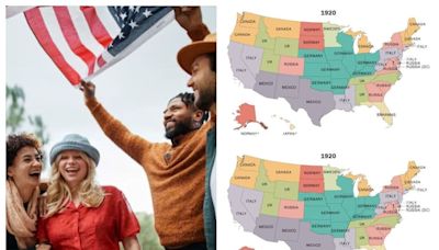 El contundente mapa que muestra la población migrante que predomina en cada estado de EE.UU.