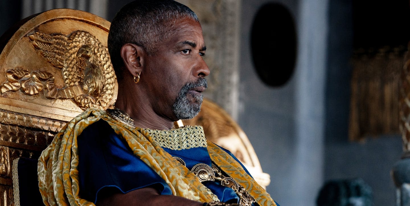 Denzel Washington explains criticised Gladiator 2 accent