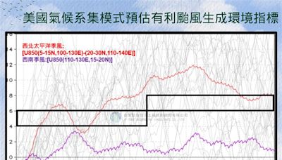 颱風季來了！下半年颱風生成量最新預測曝光「比平均少」