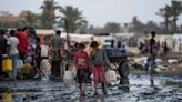 In the searing heat of the Gaza summer, Palestinians are surrounded by sewage and garbage