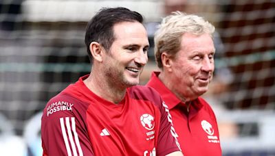 Soccer Aid 2024: Frank Lampard and Harry Redknapp coach celebs
