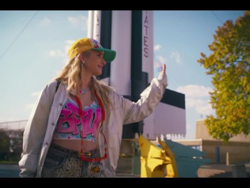 Emma Roberts shoots for the stars in new comedy 'Space Cadet'