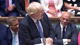 ‘Hasta la vista, baby’: Boris Johnson concludes final PMQs as prime minister