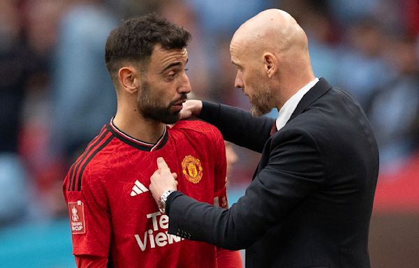 Erik ten Hag slams reports of Bruno Fernandes exit from Man Utd