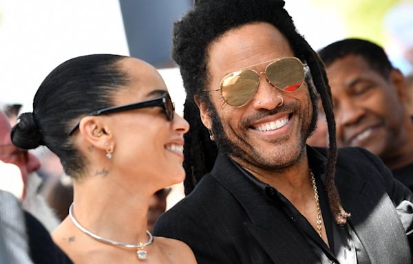 Lenny Kravitz on How He's Feeling About Walking Daughter Zoë Down The Aisle During Wedding to Channing Tatum