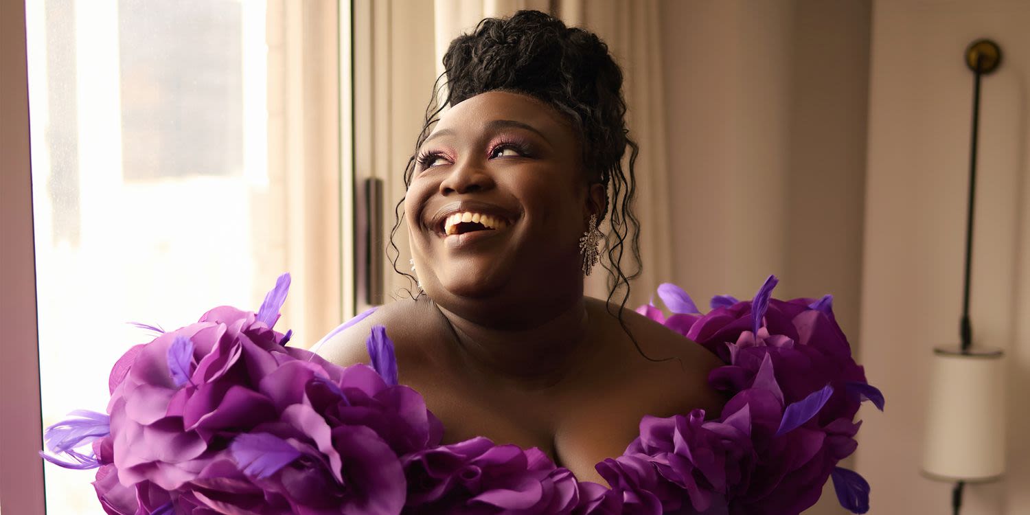 Jocelyn Bioh Stole the Show in Head-to-Toe Purple at the 2024 Tony Awards