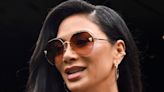 Nicole Scherzinger draws attention to her ample cleavage at Wimbledon