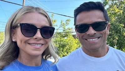 Kelly Ripa Celebrates Mark Consuelos' 30th Birthday With Throwback Photos: 'Shoutout To His Leather Pants'