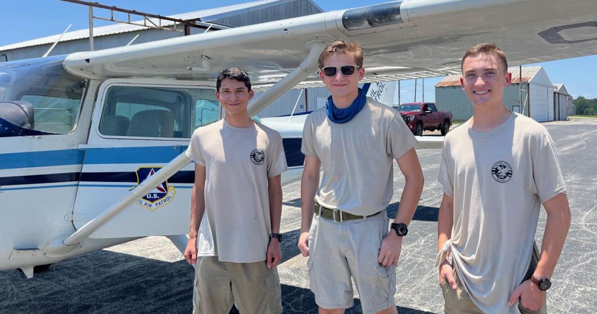 Three East Texas cadets fly solo at Civil Air Patrol flight academy