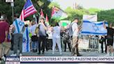 Pro-Israel protests at UW campus remain peaceful