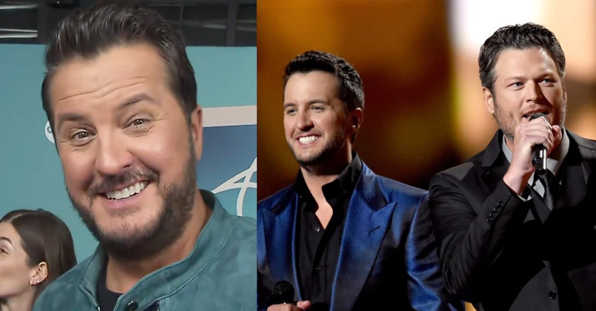 Luke Bryan Jokes About Why He *Doesn't* Want Blake Shelton on 'Idol' (Exclusive)