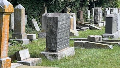 ‘Outrage’ after more than 170 gravestones vandalized at Cincinnati Jewish cemeteries