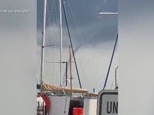 Video shows waterspout on Lake Erie in Ohio