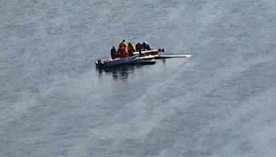 Rescue efforts underway after plane crashes in Merrimack River in North Andover