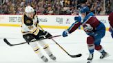 Hall, Pastrnak spark Bruins in 4-0 win over banged-up Avs